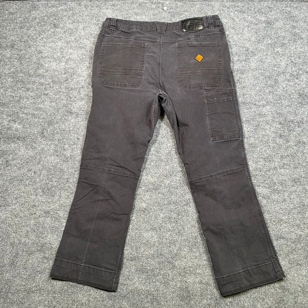 Off The Grid Trailblazer Boot Cut Pants Mens 36x30 Charcoal Gray Workwear